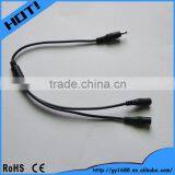 dc Power Cable Splitter 1 Male 2 Female 0.4m thumbnail-1