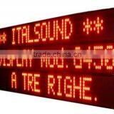 P16 Single Red Display a Led per Esterni
