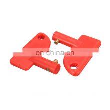2x Red Mini Battery Cut Off Kill Isolator Switch Spare Keys Marine Auto Boat Truck thumbnail-3