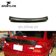 Carbon Fiber 4D E46 Trunk Spoiler Rear Boots for BMW E46