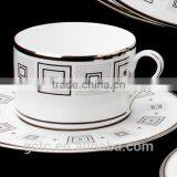 Bone China 15pcs Tea Set With Pop Art thumbnail-5