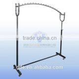 Elegant Metal Rolling Garment Rack thumbnail-1