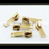 High End Shiny Gold Metal Zipper Puller thumbnail-1