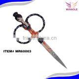 Stainless Steel Curved Blade Beautiful Girl Scissors Nail Scissors