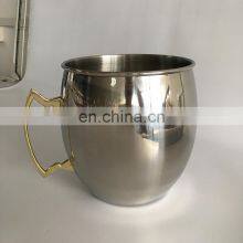 New Arrival Russian Stainless Steel Copper Plated Moscow Mule Mugs Cups thumbnail-2