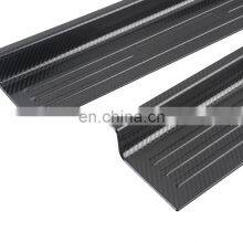 4*4 Carbon Fiber Door Sill 4 Doors for Jeep Wrangler JL 2018+ Accessories Black Door Sills thumbnail-3