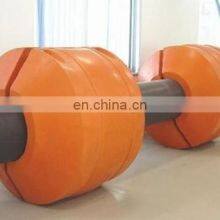 Marine MDPE/HDPE Plastic Floating Dredging Pipe Barrier Buoy thumbnail-2