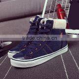 C89266A FASHION LADY WINTER FLAT BOOTS CASUAL SHOES thumbnail-1