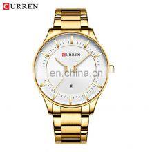CURRE Brand Luxury Men's Watch For Boyfriend Tailored Stainless Steel Japanese Quartz Men's Watch thumbnail-5