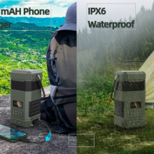 Solar Hand Crank Lanterns | Great for Camping, Hurricane Emergency Kits and Travel | As Seen on Shark Tank thumbnail-4