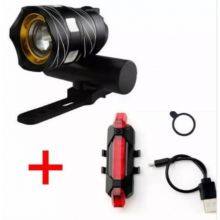 Hot Selling Bicycle Lights Rechargeable USB LED Bicycle Headlights Outdoor Bicycle Lights Cheap thumbnail-4