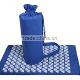 cotton acupressure massage mat blue