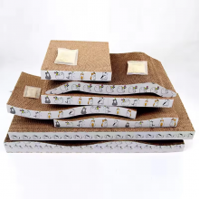 2024 New Arrivals Cat Scratcher Laptop With Fluffy 'Mouse' Interactive Toys Pet Scratching Board thumbnail-5