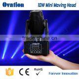 10W RGBW Mini Beam Led Moving Head Party Decoration