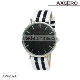 2016 Fashion Stainless Steel Back Water Resistant Leather Wrist Watch thumbnail-4