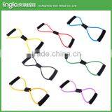 Hot Sale Women Yoga Training Band Tube Body Building Fitness Sport Pull Rope thumbnail-1