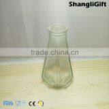 Modern Style Glass Vase 340ml Angular Glassware Cheap thumbnail-2