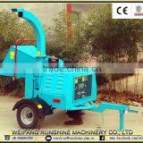 CE certificate diesel wood crusher