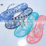 New Design Colorful Change Color Pvc Jelly Flip Flop thumbnail-3