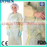 Cheap Dental Disposable Nonwoven PP 30GSM Tie-Back Isolation Gown thumbnail-2