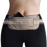 Travel Rfid Blocking Waist Money Belt With Zipper Pocket thumbnail-2
