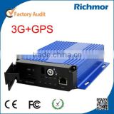 Richmor 3g remote viewing stand alone mobile monitor DVR for school bus truck fleet management