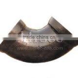 OEM Chinese Factory Ductile Iron Pipe Fitting Double Socket Puddle d Flange 90 Degree Bend Pipe thumbnail-1