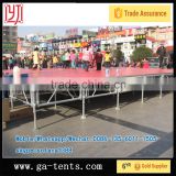 Portable Stage with Stage Floor Package Kit