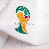 GaoYang Towel Factory100% Cotton Dobbby White Hotel Towel Embroidery Logo Hotel Gift Face Towel thumbnail-6