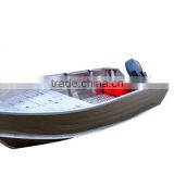 All-welded Aluminum Fishing Boat with outboard engine