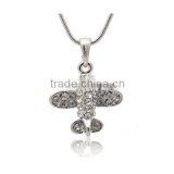 925 Silver Plane Pendant Necklace thumbnail-1