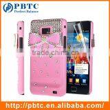 Set Screen Protector And Case For Samsung Galaxy S2 I9100 , Hard Plastic Factory Wholesale Popular 3D Mobile Phone Cover thumbnail-5