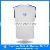 Custom Made Gym Stringer Sports Vest Men Sleeveless Shirts thumbnail-1