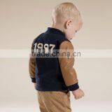 DB2748 Dave Bella 2015 Autumn Winter Infant Outwear Baby Boy Padded Jacket Cool Jacket Boys Fashion Coat Boy Bassball Jacket Quality Choice thumbnail-3