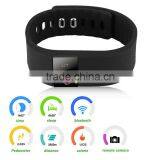 TW64 Pedometer Smart Bracelet Bluetooth Health Sleep Monitoring Black thumbnail-4