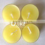 Yellow Candle Hot Sell New Design Candle Led Scented Candle in Jar Wholesale thumbnail-1