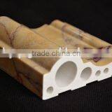High-Tech Stone Polymer Material Water Resistance Colorful Marble Effect Mouldings thumbnail-6