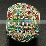 Brass Rhinestone Beads, Crystal Rhinestone Embellishment(RB-Q027-S) thumbnail-1
