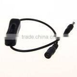 On / Off 2 Way DC Coaxial Splitter With Switches DC Terminals 5.5mm x 2.1mm thumbnail-2