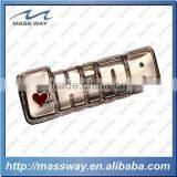 Souvenir China Custom Metal Name Pin Badge