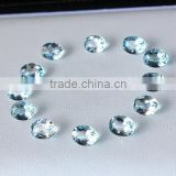 Top Grade Quality blue Topaz Oval Faceted Loose Gemstones