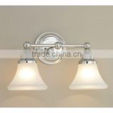 UL & CUL Listed Bathroom Wall Light in Polished Nickel thumbnail-1