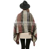 autumn winter warm shawl cashmere cape
