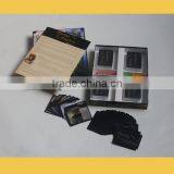 Customized Prinitng Game Cards Two Pieces Cardbox Hardbox Playing Cards With Dice