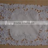 factory wholesale handmade white wedding table cloth, white table cloth