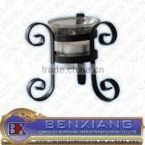 Wrought Iron House Decoration European Style Metal Candle Holder Wall Candle Sconce Iron Candle Holder