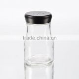 Clear Small Salt&Pepper Jar with Plastic