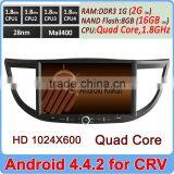 Ownice C200 New Quad Core 10.1" Android 4.4.2 special car dvd player for honda crv Cortex A9 1.8GHz HD 1024*600