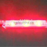 3pcs 5050 SMD LED module,plastic case,RED color,DC12V,20pcs a string;75mm*12mm