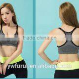 Shockproof, Absorb Sweat Breathe Freely, to Run, no Rims Sports Bras, Fitness Yoga thumbnail-4